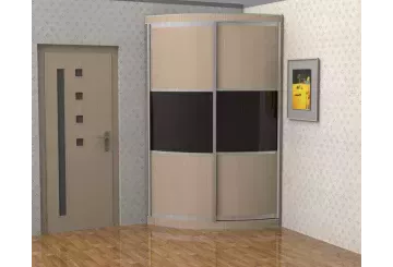 Угловой шкаф купе