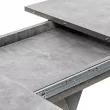 Стол раздвижной Leset Гросс Камень темный - компаньон Графит 