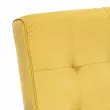 Кресло Leset Модена Венге V28 желтый