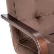 Кресло Leset Модена Орех текстура V23 молочный шоколад