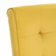 Кресло Leset Модена Орех текстура V28 желтый