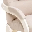 Кресло-маятник Leset Дэми Слоновая кость Malmo 05