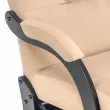 Кресло-маятник Leset Дэми Венге V18 бежевый