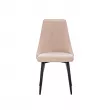 Стул Leset Эби Vendetta 3 бежевый / чёрный