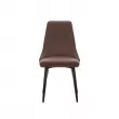 Стул Leset Эби Vendetta 7 коричневый / чёрный