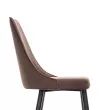 Стул Leset Эби Vendetta 7 коричневый / чёрный