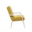 Кресло Leset Модена  Слоновая кость V28 желтый
