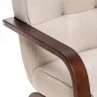 Кресло Leset Модена  Орех текстура Malmo 05