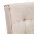 Кресло Leset Модена  Слоновая кость Малмо 05