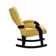 Кресло-качалка Leset Спринг  Венге V28 желтый