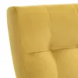 Кресло-качалка Leset Спринг  Венге V28 желтый