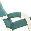 Кресло-качалка Leset Спринг  Слоновая кость V43 зелёный