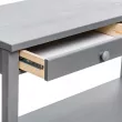 Leset Стол консольный Мира (Стол консольный 110х40)  Серый 
