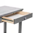 Leset Стол консольный Мира (Стол консольный 110х40)  Серый 