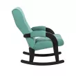 Кресло-качалка Leset Спринг  Венге V43 зелёный