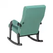 Кресло-качалка Leset Спринг  Венге V43 зелёный