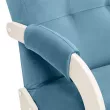Кресло Leset Спринг  Слоновая кость V47 синий