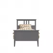 Комплект кровать Leset Мира 90х200 с основанием  Серый 