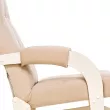 Кресло-маятник Leset Спринг  Слоновая кость V18 бежевый