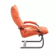 Кресло-трансформер Leset Монако  Венге текстура V39 оранжевый