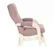 Кресло-маятник Leset Спринг  Слоновая кость V11 сиреневый