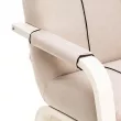 Кресло Leset Модена Люкс  Слоновая кость Malmo 05 - кант Malmo 28