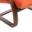 Кресло-трансформер Leset Монако  Орех текстура V39 оранжевый