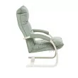 Кресло-трансформер Leset Монако  Слоновая кость V14 бирюзовый