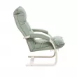 Кресло-трансформер Leset Монако  Слоновая кость V14 бирюзовый