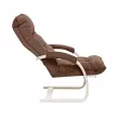Кресло-трансформер Leset Монако  Слоновая кость V23 молочный шоколад