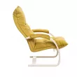 Кресло-трансформер Leset Монако  Слоновая кость V28 желтый