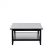 Leset Стол журнальный Мира (Стол журнальный 90х90)  Чёрный 
