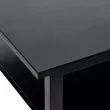 Leset Стол журнальный Мира (Стол журнальный 90х90)  Чёрный 