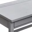 Leset Стол письменный Мира (Стол письменный 02)  Серый 