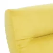 Кресло Leset Лион  Орех текстура V28 желтый