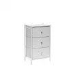 Комод Leset Хайди 3 ящика Белый
