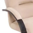 Кресло Leset Монэ  Венге текстура V18 бежевый