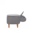 Пуф Leset Rabbit COMBI   V32 серый