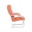 Кресло Leset Монэ  Слоновая кость V39 оранжевый