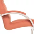 Кресло Leset Монэ  Слоновая кость V39 оранжевый