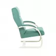Кресло Leset Монэ  Слоновая кость V43 зелёный