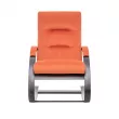 Кресло-качалка Leset Милано  Венге текстура V39 оранжевый