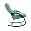 Кресло-качалка Leset Милано  Венге V43 зелёный