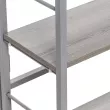 Стеллаж раскладной Leset Пако 1200 Серый / атлас светлый