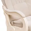 Кресло-маятник Модель 78 Люкс Дуб шампань ткань V 18  Дуб шампань V18 бежевый