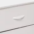 Комод Leset Линкс 4 ящ. Каркас Белый ящики Белые