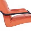Кресло Leset Оскар  Венге V39 оранжевый