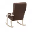 Кресло-качалка Leset Дэми  Слоновая кость V23 молочный шоколад