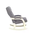 Кресло-качалка Leset Дэми  Слоновая кость V32 серый