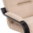 Кресло Leset Оскар  Венге текстура V18 бежевый